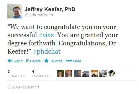 Jeffrey Keefer Viva Tweet