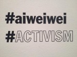 I saw the #aiweiwei exhibit at the Brooklyn Museum…